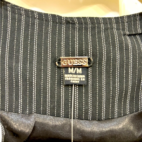 NWT Guess Pinstripe Vest - Picture 3 of 4